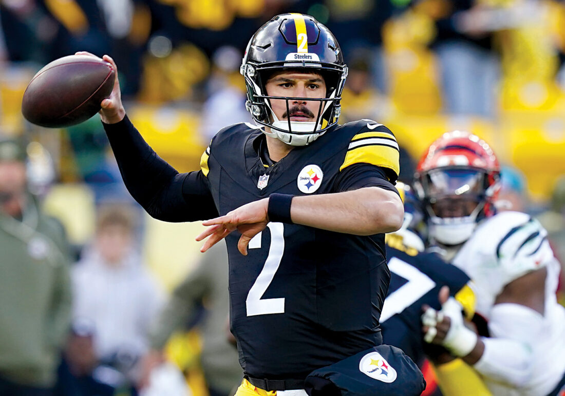Feeling at home: Mason Rudolph has turned into a pretty good backup plan for Pittsburgh Steelers | News, Sports, Jobs - Altoona Mirror